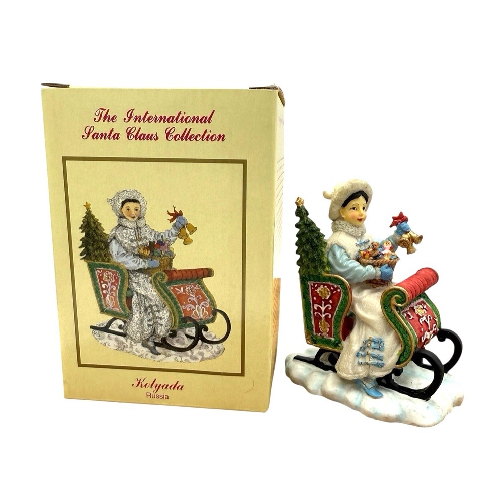International Santa Claus Collection 5" Figurine‎ Kolyada Russia - BOX